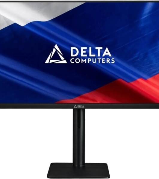 Монитор 23.8' Delta COMPUTERS ОМ238I.FHD.SS.01.P2 IPS 1920x1080, 75 Гц, 5 мс, 16:9, 250 кд/м2, 1xHDMI, 1xDP, 1xVGA, черный