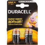 Батарейка DURACELL LR03-4BL BASIC (4 шт. в уп-ке), фото 1