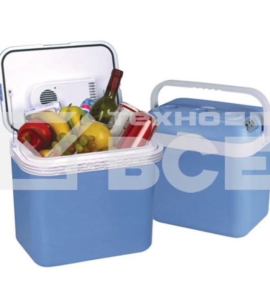 Автохолодильник MYSTERY MTC-32(Автомобильный термоэлектрический холодильник. Объем 32 литра. Напряжение: DC 12В / AC 220-230В. Потребляемая мощность в режиме охлаждения: 50/54Вт. Потребляемая мощность в режиме нагрева: 40/48Вт. Вес: 6.5кг. Максимальное охлаждение: 14-16°C ниже температ)