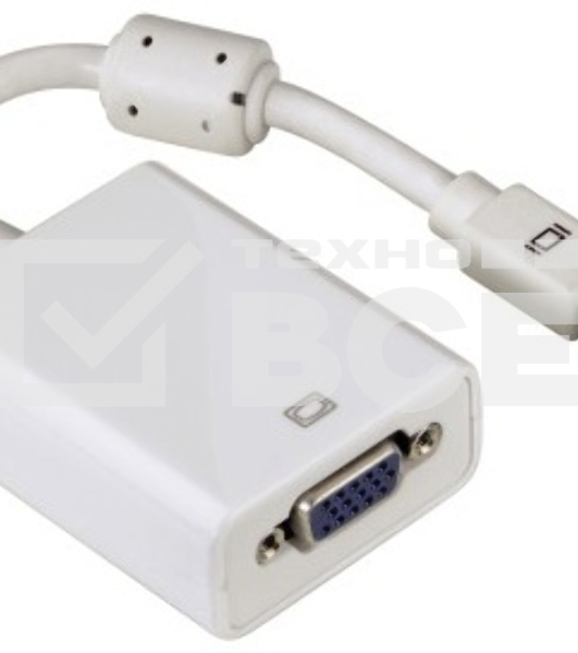 Кабель Адаптер mini DisplayPort - VGA, Hama H-53247
