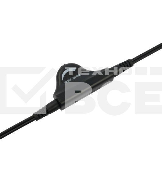 Гарнитура Oklick HS-M143VB черный 1.8м накладные оголовье