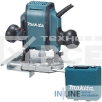 Фрезер Makita RP0900K 900Вт,27000об\м,ход-35мм,цанга-6\8мм,2.7кг,чем, фото3
