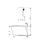 Вытяжка Centek CT-1829-60 White <наклонная> ширина 60 см, 1000 м3/час (233 Вт), 3 скор, LED, сенсор, фото 1