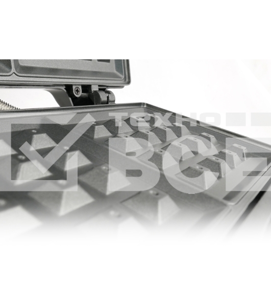Вафельница Centek CT-1447,  800 Вт. ВЕНСКИЕ ВАФЛИ анти пригарное покрытие, нагрев до 220 гр (в уп. 8 шт)