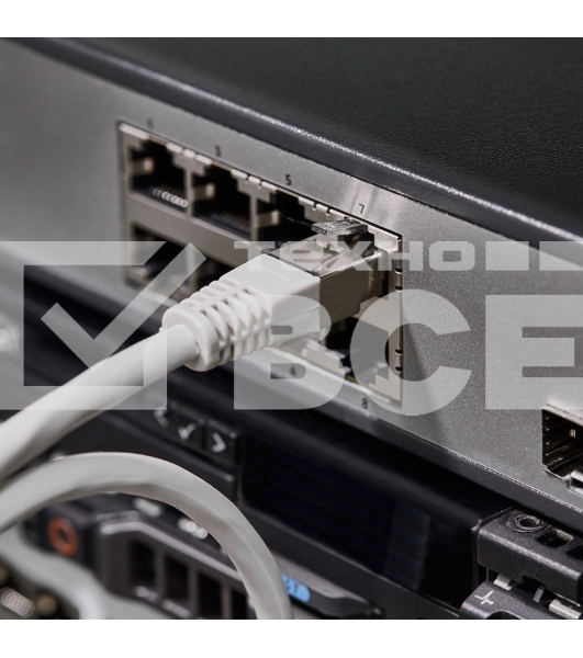 Rexant Пaтч-корд F/UTP, категория 6, RJ45-RJ45, экранированный, PVC серый, 0,5м