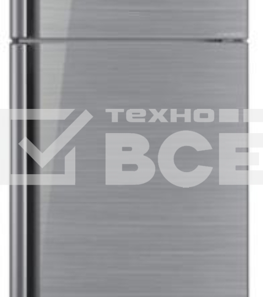 Холодильник Sharp SJ-XP59PGSL серебристый двухкамерный 430/148 л морозилка сверху