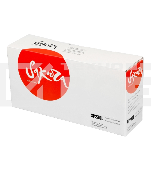 Картридж Sakura SP230L для Ricoh Aficio SP230DNw/ SP230SFNw, черный, 1 200 к.