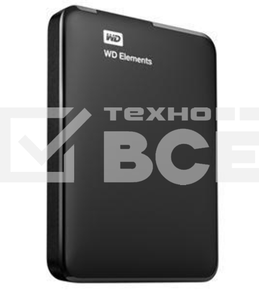 Внешний жесткий диск Western Digital Elements Portable WDBU6Y0040BBK-WESN 4ТБ 2,5