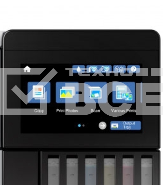 МФУ струйное Epson L8160 (C11CJ20404/403/402) A4 Duplex Net WiFi USB RJ-45 черно-белый