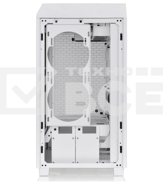 Компьютерный корпус Thermaltake The Tower 200 белый без БП miniITX 11x120mm 5x140mm 2xUSB3.0 1xUSB3.1 audio bott PSU