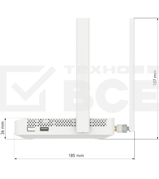 Роутер беспроводной Keenetic Skipper 4G (KN-2910) AC1200 10/100/1000BASE-TX/4G cat.4