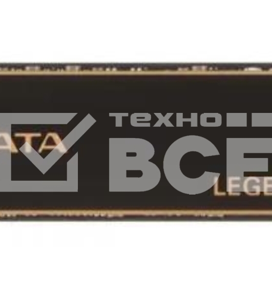 Накопитель SSD ADATA LEGEND 900, 2000Gb, PCIe 4.0 x4, 2280, NVMe, R/W 7000/5400, с радиатором