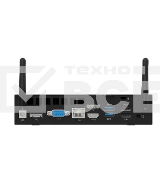 Компьютер Мини ПК Irbis Smartdesk, Mini (uSFF) i3-12100(4C8T - 3,3Ghz), 1x8GB DDR4 3200, 256GB SSD М.2, Intel UHD Graphics, NoDVD, WiFi6, BT, Vesa mount, NO_OS, 3YR