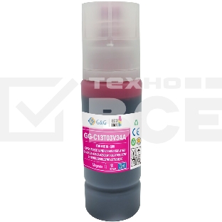 Чернила G&G GG-C13T03V34A 101M пурпурный70мл для Epson L4150/L4160/L6160/L6170