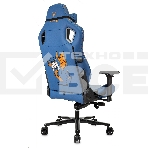 Кресло игровое Knight Craft Dragon синий эко.кожа крестов. металл, фото21