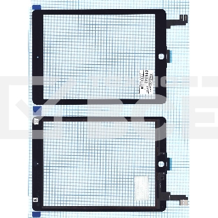 Сенсорное стекло (тачскрин) для iPad Air 2 (A1566, A1567) черное OEM