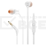 Наушники JBL Tune 110, 3.5 мм, внутриканальные, белый, фото3