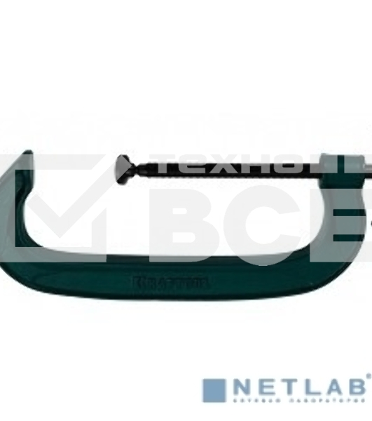 Струбцина KRAFTOOL 32229-150 EXPERTвысокопрочный чугун с шаровидным графитом, 6/150 мм