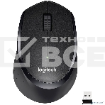 Мышь беспроводная Logitech M330 SILENT PLUS черный, 1000 dpi, радиоканал, USB, кнопки - 3, фото16