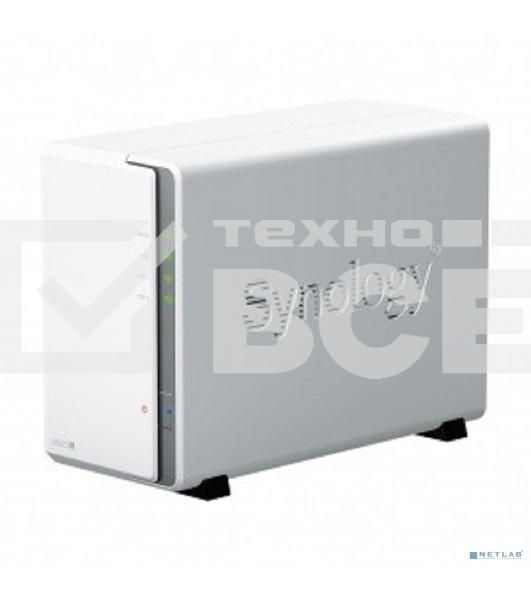 СХД настольное исполнение SYNOLOGY 2BAY NO HDD DS223J