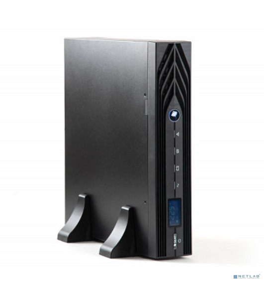 Источник бесперебойного питания SKAT-UPS 1000-RACK-ON 1000ВА, 900 Вт, online, 2U, 2 внешние АКБ, не входят в комплект (9902)