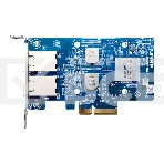 Сетевая карта/ QNAP QXG-10G2T Dual-port BASET 10GbE network expansion card; low-profile form factor; PCIe Gen3 x4, фото8