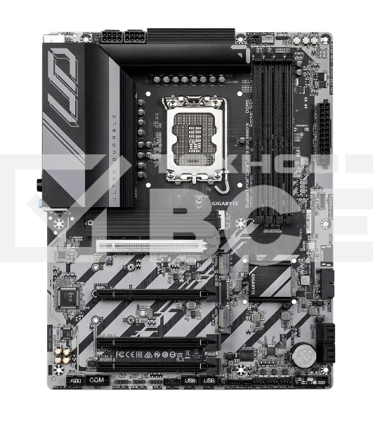 Материнская плата Gigabyte Z890 UD WIFI6E, LGA 1851, Intel Z890, 4xDDR5, 4xSATA, 3xM.2, 1xPCIe 5.0 x16, 2xPCIe 4.0 x4, 1xPCIe 4.0 x1, 1xDP, 1xUSB-C, 1x 2.5Gb LAN, 4xUSB-A 3.2 Gen 1, 1xUSB-A 3.2 Gen 2, 4xUSB-A 2.0, 1xUSB4, 3x3.5 мм, 7.1, ATX