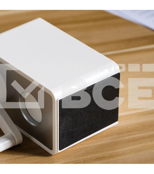 Точилка для карандашей механическая Deli 71160White 1 отверстие пластик белый