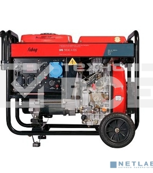 Электрогенератор дизельный FUBAG DS 5500 A ES, 5 кВт, 82 дБ, 110 кг