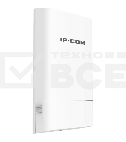 Наружная точка доступа IP-COM CPE5, 5 ГГц, до 867 Мбит/с, IP65, 1х9dbi, PoE, 1х100 Мбит/с