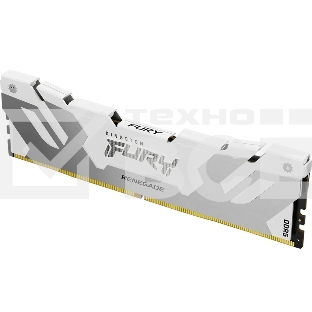 Оперативная память Kingston Fury Renegade, DDR5, 16GB (1x16 GB), 7600 MHz, CL38, DIMM, радиатор, белый