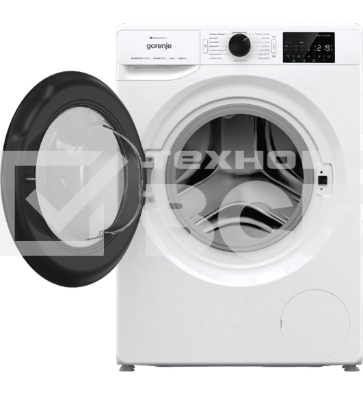 Стиральная машина Gorenje WPNEI82SBSWIFI/C белая, загрузка фронтальная 8кг, 1200 об/мин., класс: A+++