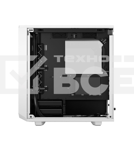 Компьютерный корпус Fractal Design Meshify 2 Mini белый TG Clear Tint/FD-C-MES2M-02
