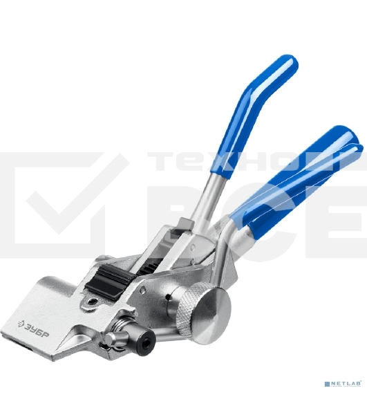 Инструмент для натяжения и резки стальной ленты Зубр ИНХ-20