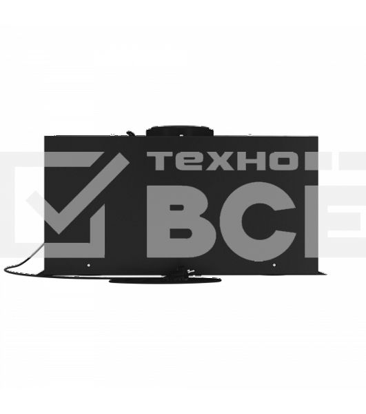 Вытяжка встраиваемая Elikor Cube 60П-1000 черный, 60 см, 1000 куб. м/ч, 54 дБ