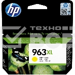 Картридж струйный HP 963XL 3JA29AE желтый увеличенной ёмкости (1600 стр) для HP OfficeJet Pro 9010, 9013, 9020, 9023, фото 1