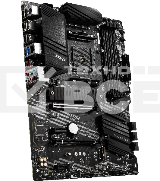 Материнская плата MSI B550-A PRO, AM4, AMD B550, 4xDDR4, 6xSATA, 2xM.2, 1xPCI-E 4.0 x16, 1xPCI-E 3.0 x16, 2xPCI-E x1, 1xHDMI, 1xDP, 1x 1Gb LAN, 4xUSB-A 2.0, 2xUSB-A 3.2 Gen 1, 1xUSB-A 3.2 Gen 2, 1xUSB-C 3.2 Gen 2, 6x3.5 мм, 7.1, ATX