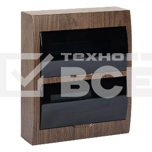 Щит ЩРН-П-24 IP41 темное дерево PROxima EKF pb40-n-24-dark