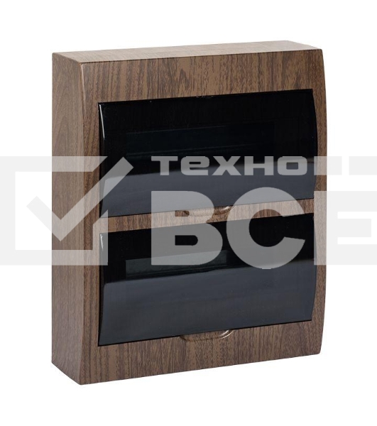 Щит ЩРН-П-24 IP41 темное дерево PROxima EKF pb40-n-24-dark