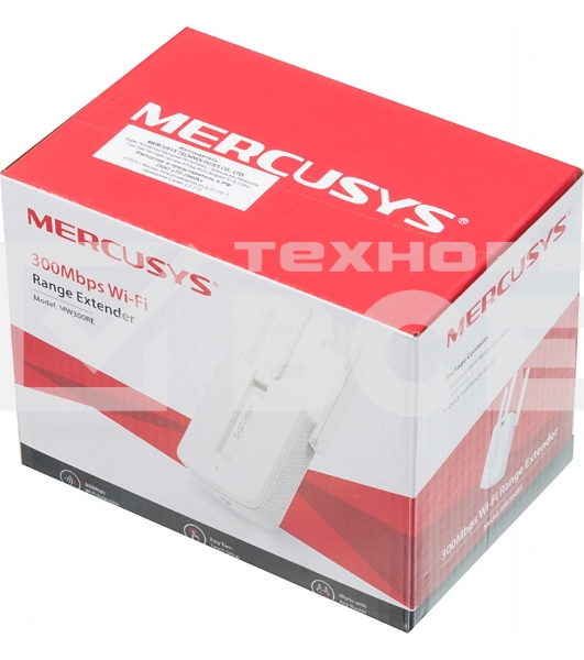 Усилитель Mercusys MW300RE 300Mbps Wi-Fi Range Extender