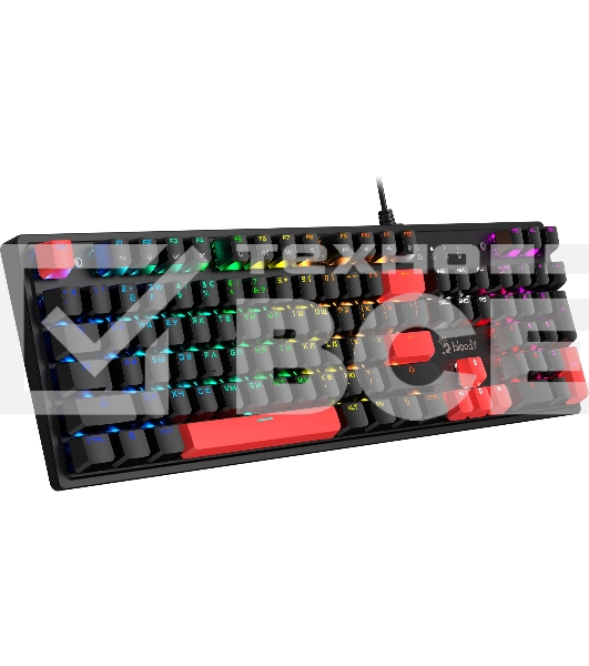 Клавиатура A4Tech Bloody S510R механическая черный USB for gamer LED