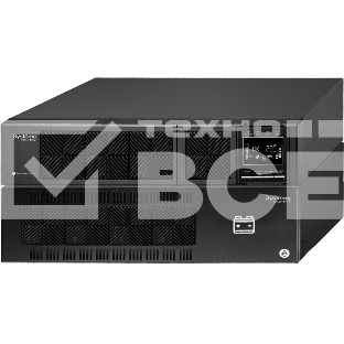 Источник бесперебойного питания Systeme Electriс Smart-Save Online SRT, 5000VA/5000W, On-Line, Extended-run, Rack 2U+3U(Tower convertible), LCD, Out: Hardwire, SNMP Intelligent Slot, USB, RS-232, Pre-Inst. Web/SNMP