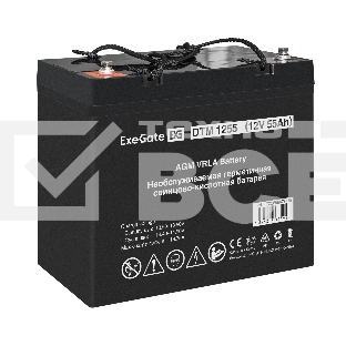 Комплект Источник бесперебойного питания EX296001RUS + батарея 55Aч EX285667RUS 2шт (инвертор, синус, для котла, настенный) ExeGate FineSine SX-2000.LCD.AVR.2SH <2000VA/1400W, чистая синусоида, цветной LCD-дисплей, AVR, 2*Schuko, линейно-интерактивный, кр