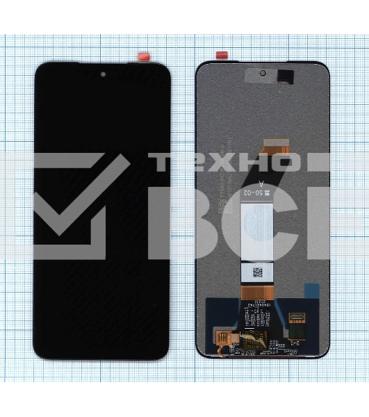Дисплей для Xiaomi Redmi 10, Redmi 10 (2022), Redmi Note 11 4G (orig lcd) черный