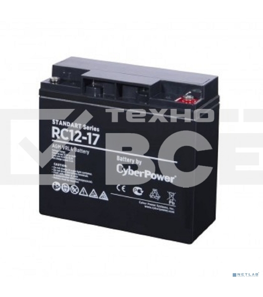 Батарея SS CyberPower RC 12-17 / 12V 17 Ah