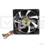 Вентилятор для корпуса Gembird FANCASE2/BALL черный, 90 мм, 2500 об/мин, 26 дБ, 3 pin, фото2