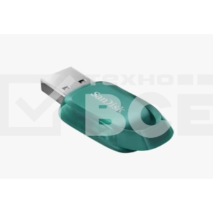 Флеш диск 64GB SanDisk CZ96 Ultra Eco, USB 3.2, Blue-Green
