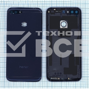 Задняя крышка для Huawei Honor 7A Pro  синяя