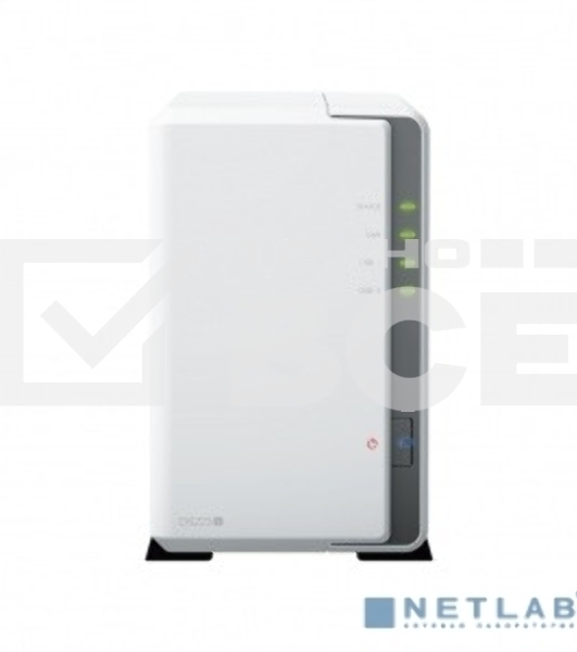 СХД настольное исполнение SYNOLOGY 2BAY NO HDD DS223J