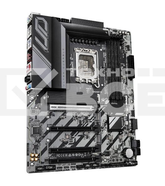 Материнская плата Gigabyte Z890 UD WIFI6E, LGA 1851, Intel Z890, 4xDDR5, 4xSATA, 3xM.2, 1xPCIe 5.0 x16, 2xPCIe 4.0 x4, 1xPCIe 4.0 x1, 1xDP, 1xUSB-C, 1x 2.5Gb LAN, 4xUSB-A 3.2 Gen 1, 1xUSB-A 3.2 Gen 2, 4xUSB-A 2.0, 1xUSB4, 3x3.5 мм, 7.1, ATX